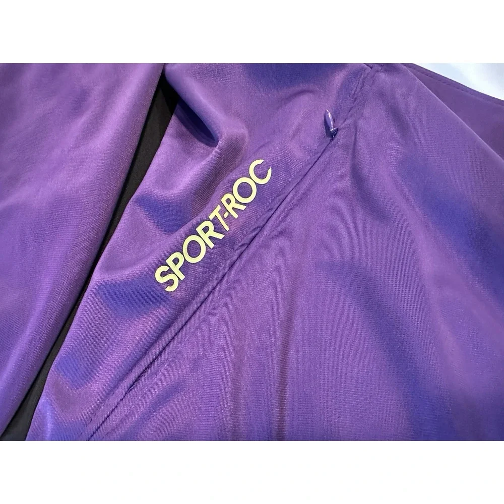 Rocawear Mens Classic Track‎ Jacket Purple Full Zip Hip Hop Streetwear Size 3XL